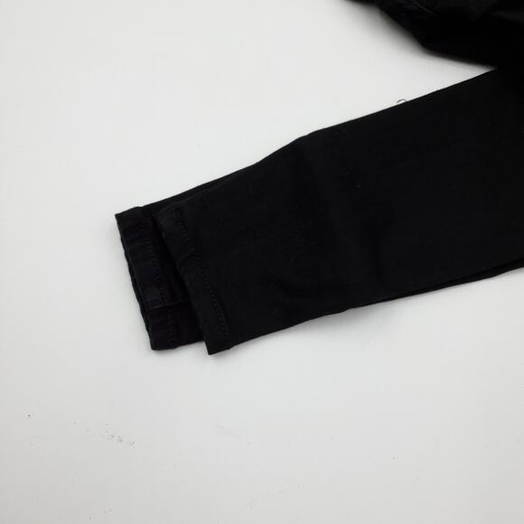 Free People Ultra-High Pull-On Skinny Jeans in Black Size 24 - Picture 6 of 8